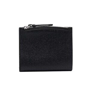 Maison Margiela Textured Calf Leather Compact Bifold Wallet